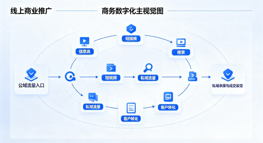泌阳县线上商业推广怎么做？全域流量闭环搭建与低成本转化实战指南